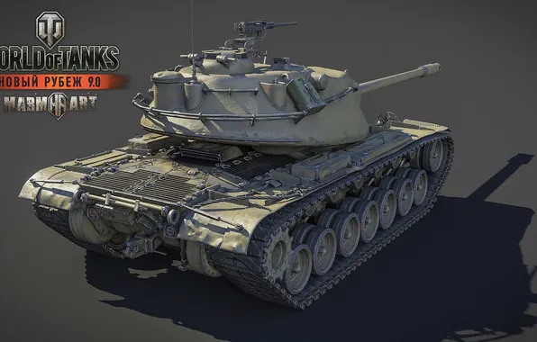 Картинка танк, USA, США, танки, рендер, WoT, Мир танков, tank