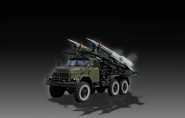 Картинка anti-aircraft, missile system, Air defense, Neva-M, air defense system, S-125M