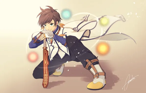 Фон, аниме, арт, парень, Tales Of Zestiria