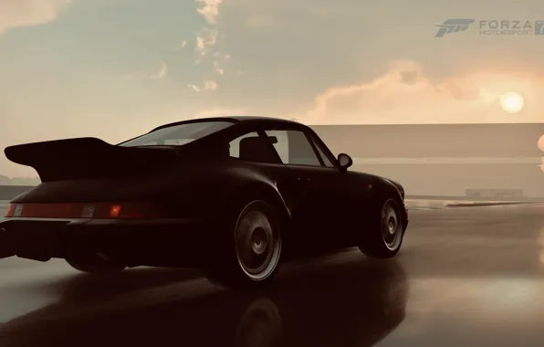 HDR, 911, Porsche, Sun, Rain, Turbo, Game, Porsche 911 Turbo