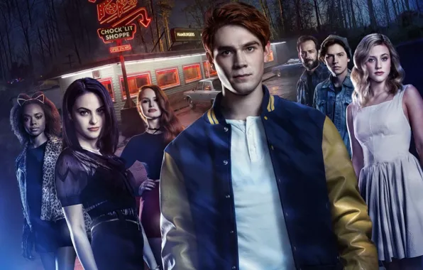 Картинка girl, woman, man, TV series, The CW Television Network, Riverdale