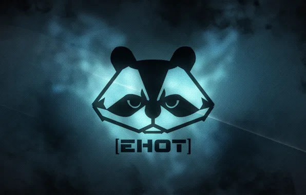 Знак, обои, игра, енот, wallpaper, эмблема, game, картинка