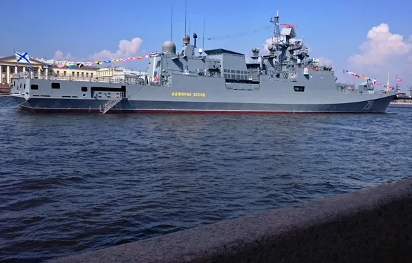 Праздник, корабль, ВМФ, фрегат, Нева, СКР, сторожевой, &quot;Адмирал Эссен&quot;