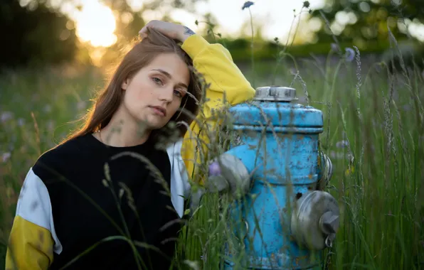 Картинка девушка, портрет, Anna