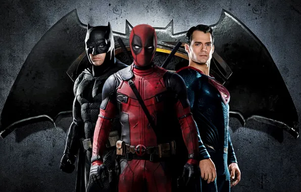 Бэтмен, Superheroes, Batman, супермен, Deadpool, Superman
