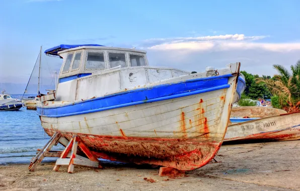 Sea, boat, misc