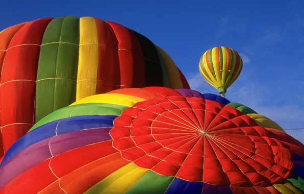 Картинка colors, colorful, sport, sky, photography, bokeh, balloon, Hot air balloons