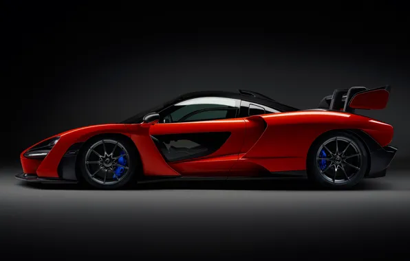 McLaren, вид сбоку, 2018, Senna