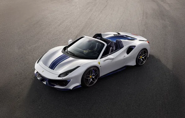 Spider, ferrari, 488, pista