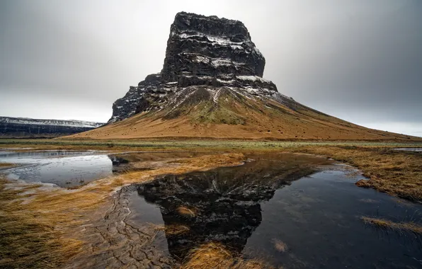 Небо, пейзаж, горы