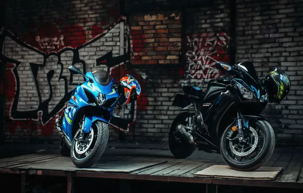 Honda, suzuki, cbr1000fireblade, gsx-r1000r