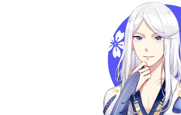 Фон, парень, Fanart, Pixiv, Onmyouji, Fanart From Pixiv, Abe no Seimei, Onmyouji (NetEase)