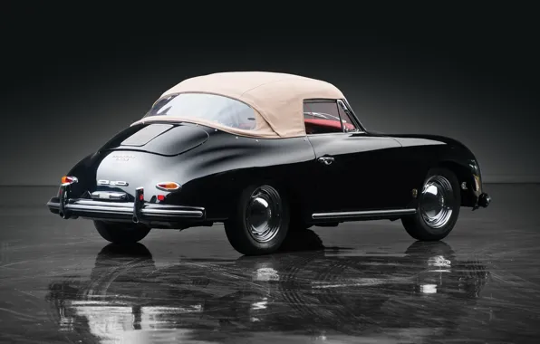 Porsche, vintage, 356, 1958, Porsche 356A 1600 Cabriolet