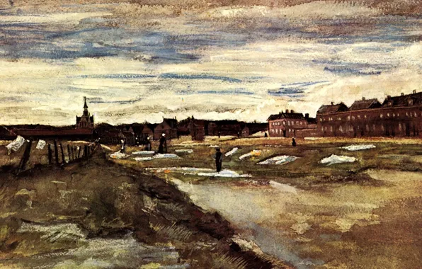 Vincent van Gogh, Watercolors, Bleaching Ground