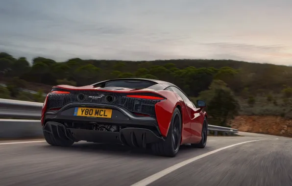 Дорога, McLaren, суперкар, гибрид, высокие технологии, 2022, Artura, McLaren Artura