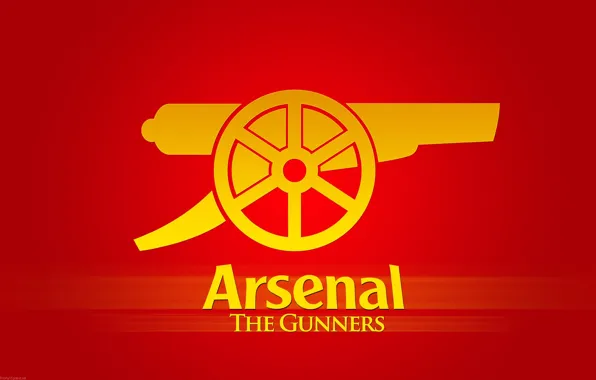 Картинка надпись, логотип, эмблема, пушка, Арсенал, Arsenal, Football Club, канониры