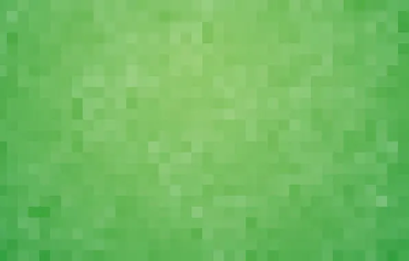 Фон, обои, зелёный, пиксели, квадрат