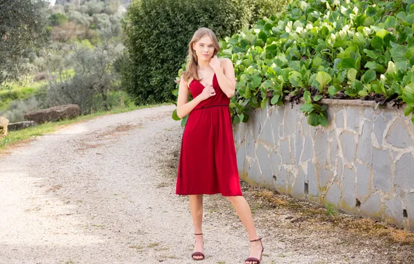 Long hair, model, brunette, outside, gorgeous, photoshoot, posing, beautiful face