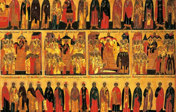 Религия, икона, православие, Семь Вселенских Соборов