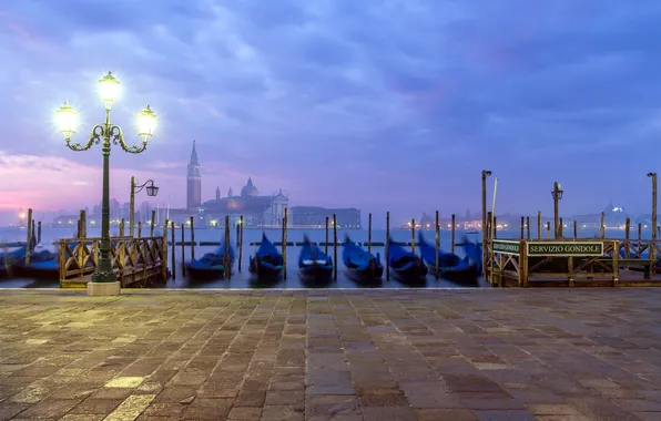 Ночь, город, Венеция