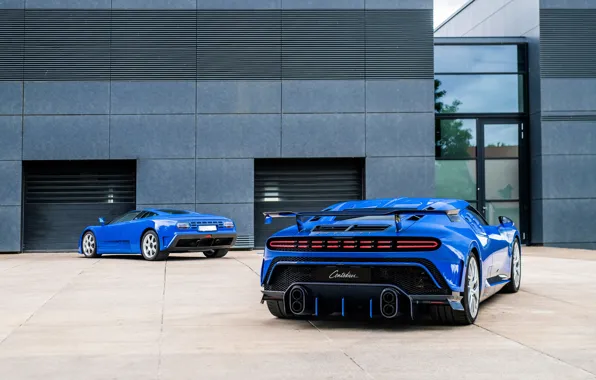 Bugatti, rear view, Bugatti EB110 GT, EB 110, Centodieci, Bugatti Centodieci
