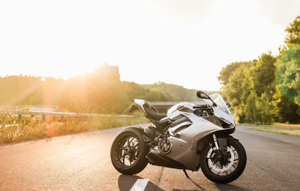 Картинка Ducati, Silver, Panigale V4