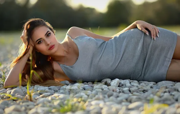 Девушка, природа, Stephanie