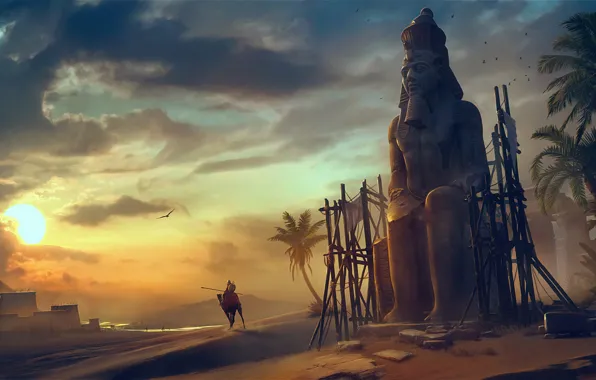 Assassin's Creed Origins, Vladimir Manyukhin, The light of the God RA, Свет Бога РА