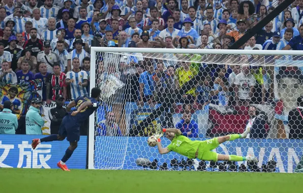 Картинка футбол, football, сейв, Emiliano Martinez, Эмилиано Мартинес