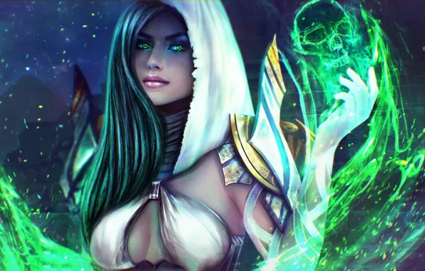 Девушка, фэнтези, Guild Wars 2