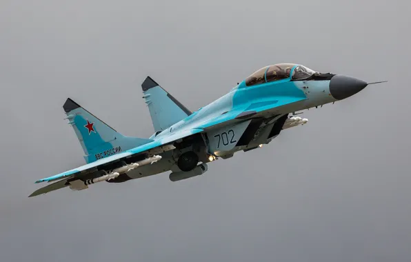 Картинка ВВС России, многофункциональный, МиГ-35, лёгкий истребитель