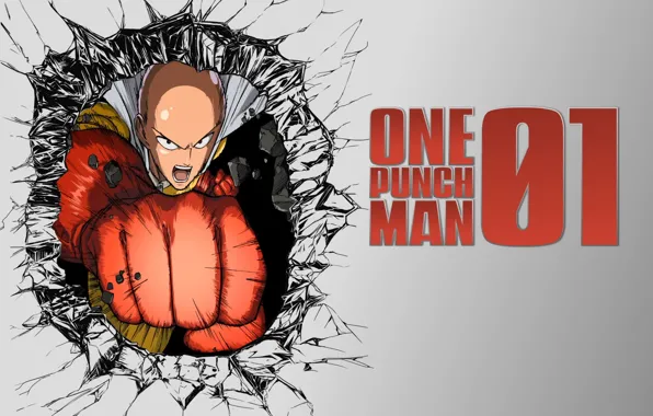 Парень, Saitama, One Punch Man