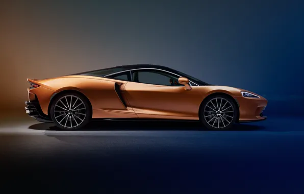 McLaren, суперкар, вид сбоку, 2019, McLaren GT