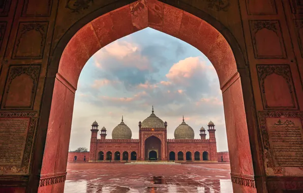 Pakistan, Lahore, Badshahi Mosque