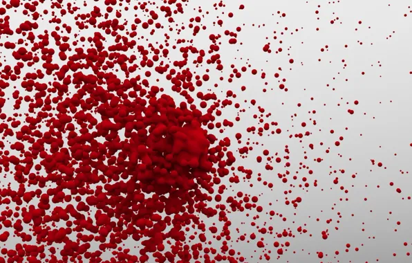 Картинка red, klyaksa, pyatno