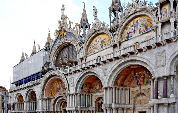 Картинка Италия, Венеция, архитектура, собор Святого Марка