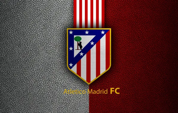 Wallpaper, sport, logo, football, Atletico Madrid, Primera Division