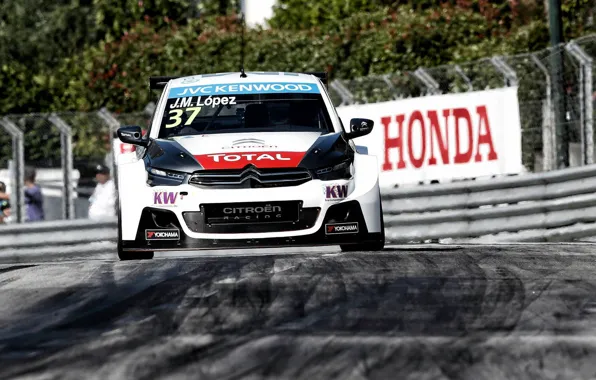 Ситроен, Citroen, Photoshop, Передок, WTCC, Lopez, C-Elysee