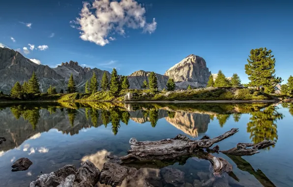 Лето, горы, озеро