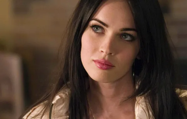 Девушка, Меган Фокс, Megan Fox, волосы, брюнетка, красавица, лучшая