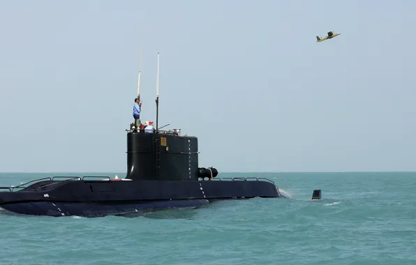 Iran, Submarine, UAV, Fateh, Jobin