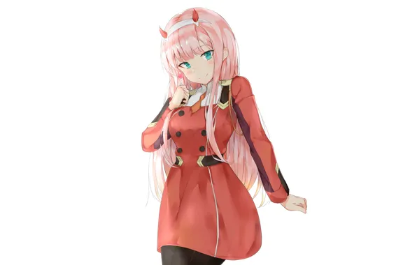 Девушка, конфета, 002, Darling In The Frankxx, Милый во Франксе, Zero Two