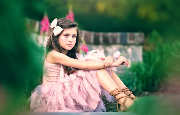 Цветок, платье, девочка, Serene, Ashlyn Mae