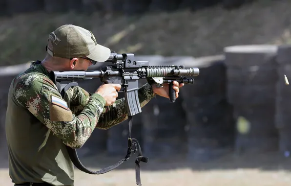 Картинка оружие, Colombian National Training Center, Fuerzas Comando