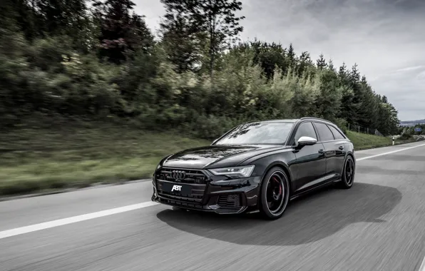 Audi, скорость, TDI, ABT, универсал, Avant, 2019, Audi S6