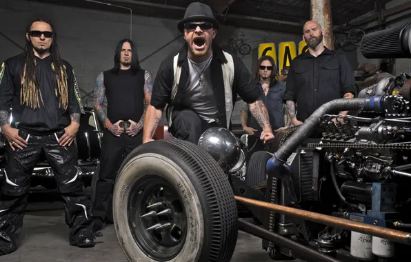 Metal, метал, hot rod, Five Finger Death Punch, rat rod, 5FDP, FFDP, 5 Finger Death …