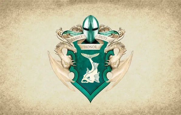 Картинка symbol, series, dragon, A Song of Ice and Fire, Game of Thrones, fish, shield, Tully