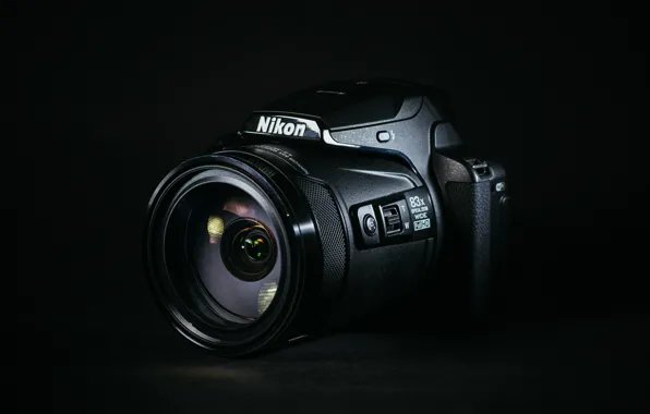 Макро, камера, Nikon