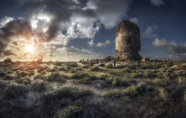 Andalusia, Roquetas de Mar, Las Salinas