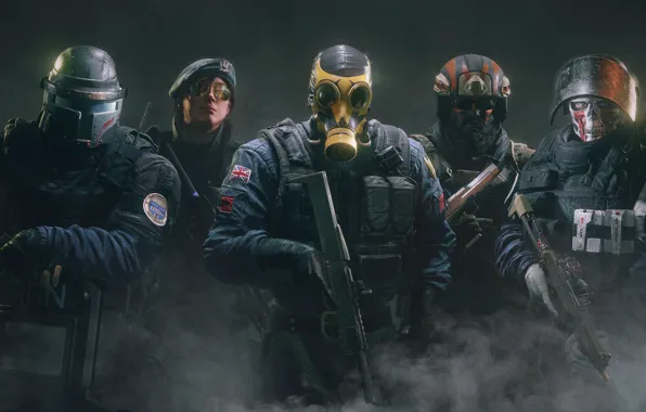 Обои Mask, Siege, Characters, Rainbow Six На Телефон И Рабочий.